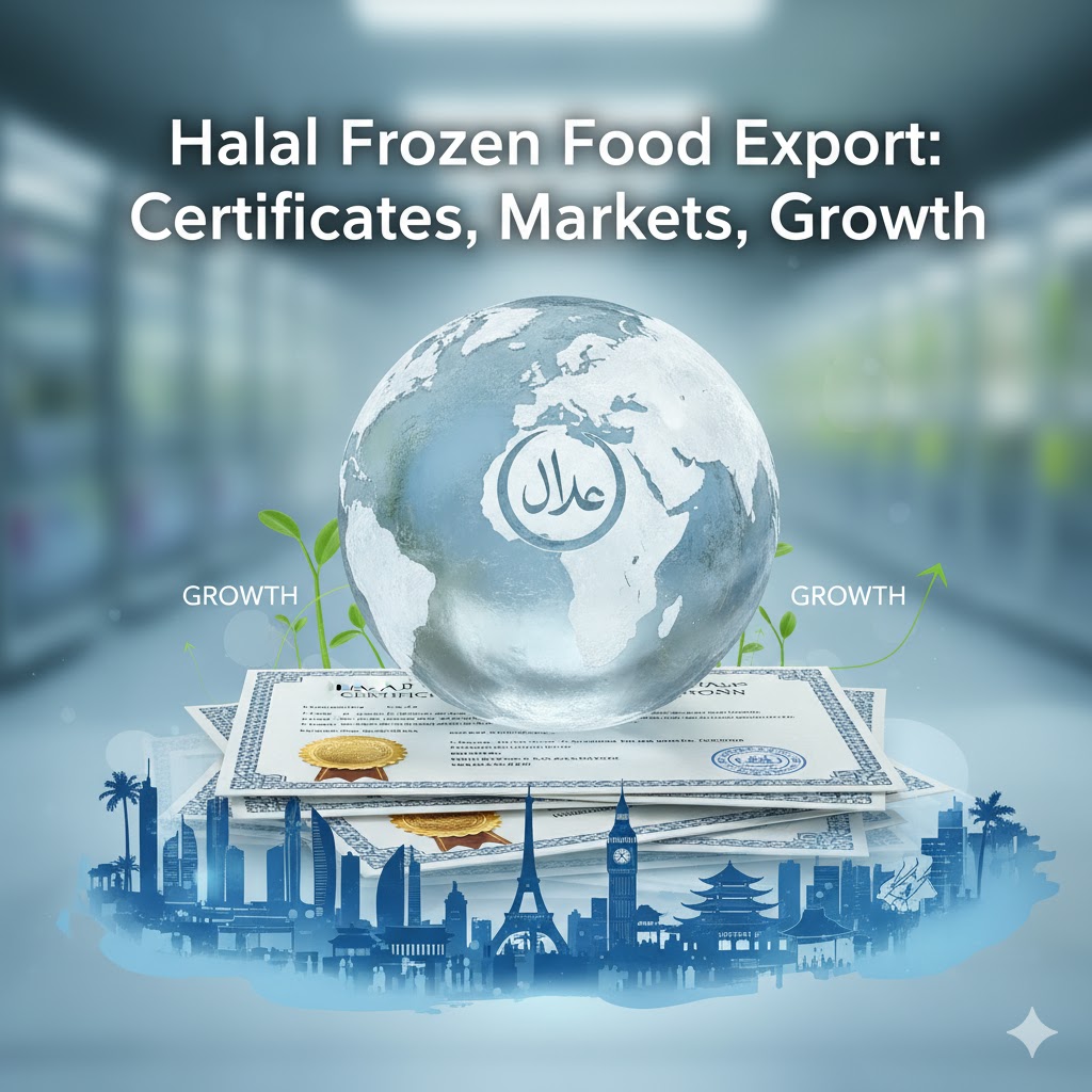 Halal Frozen Food Export: Certificates, Markets, Growth