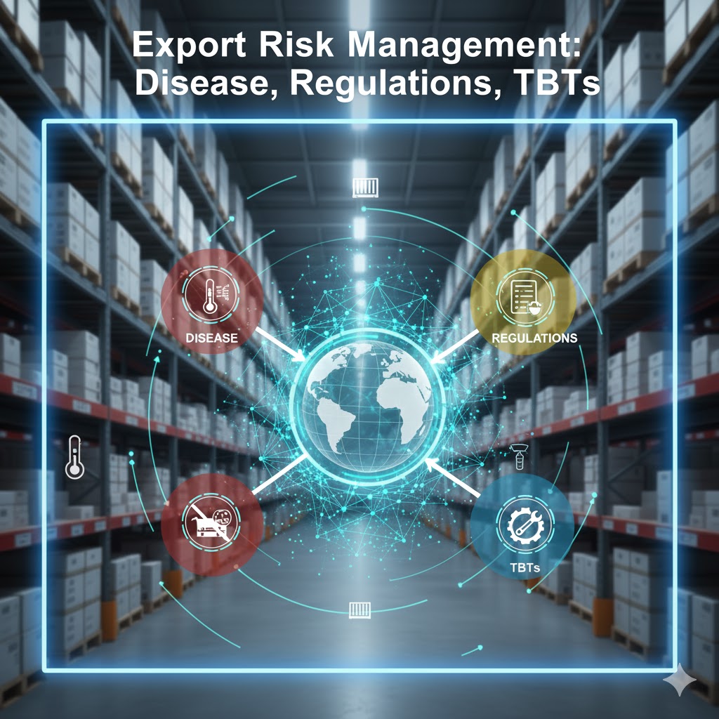 Export Risk Management: Disease, Regulations, TBTs