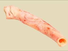 Premium Brazilian beef aorta, cleaned and frozen for international B2B export.