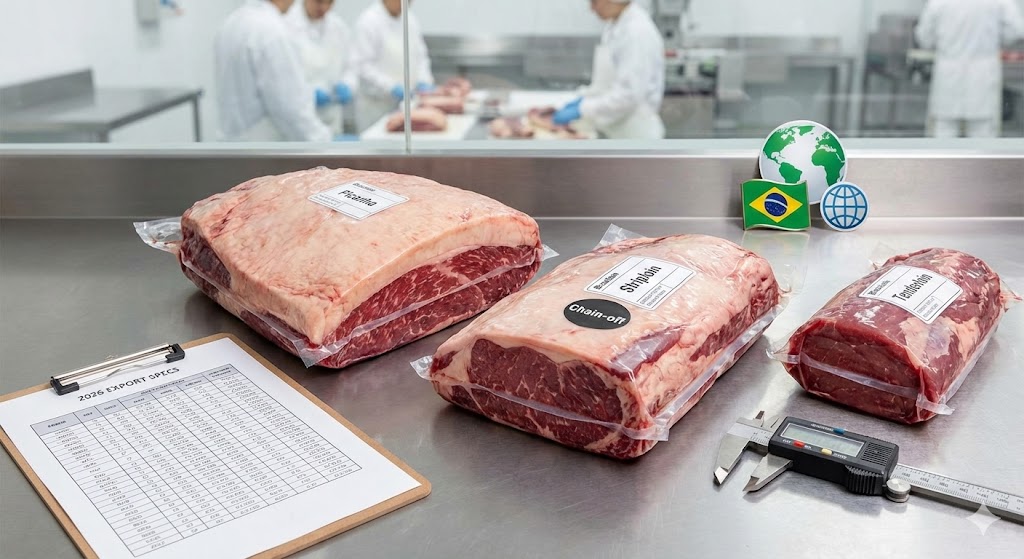 Beef Cuts: The 2026 Technical Guide to Brazilian Export Specs