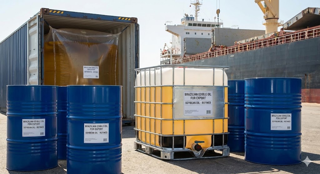 Edible Oil Bulk Export: The 2026 Guide to Sourcing from Brazil