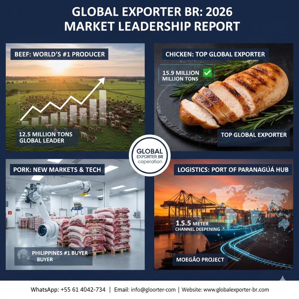 Brazil 2026: World's Top Beef Producer & Chicken Exporter Report
