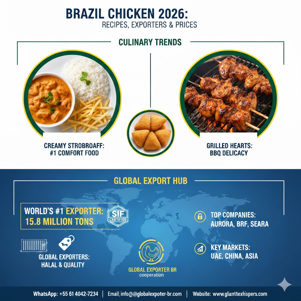 Brazil Chicken 2026: Top Recipes, Exporters & Market Prices