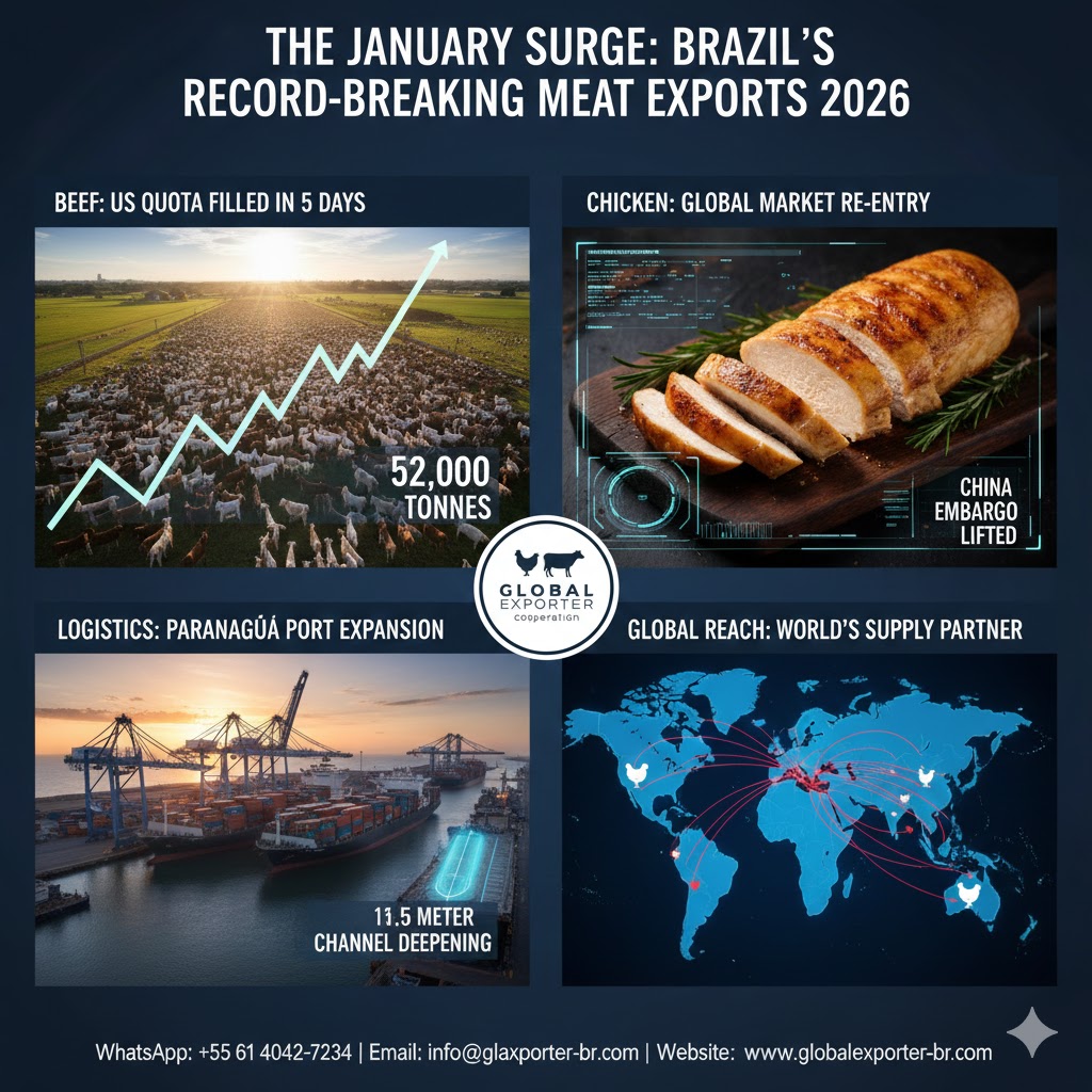 Brazil meat export market news 2026