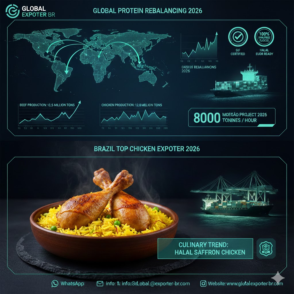 Brazil top chicken exporter 2026